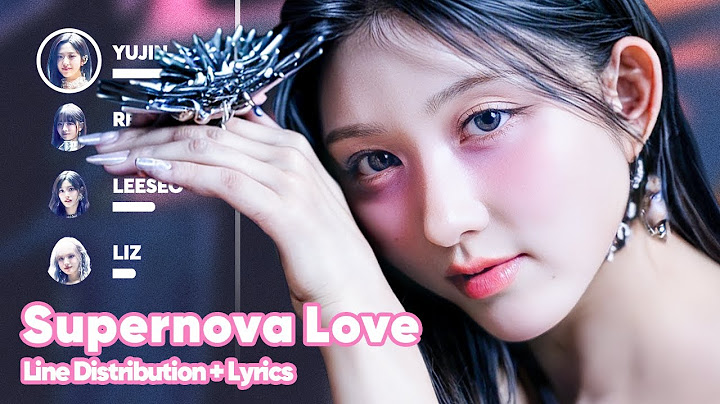 IVE x David Guetta - Supernova Love (Line Distribution + Lyrics Karaoke) PATREON REQUESTED