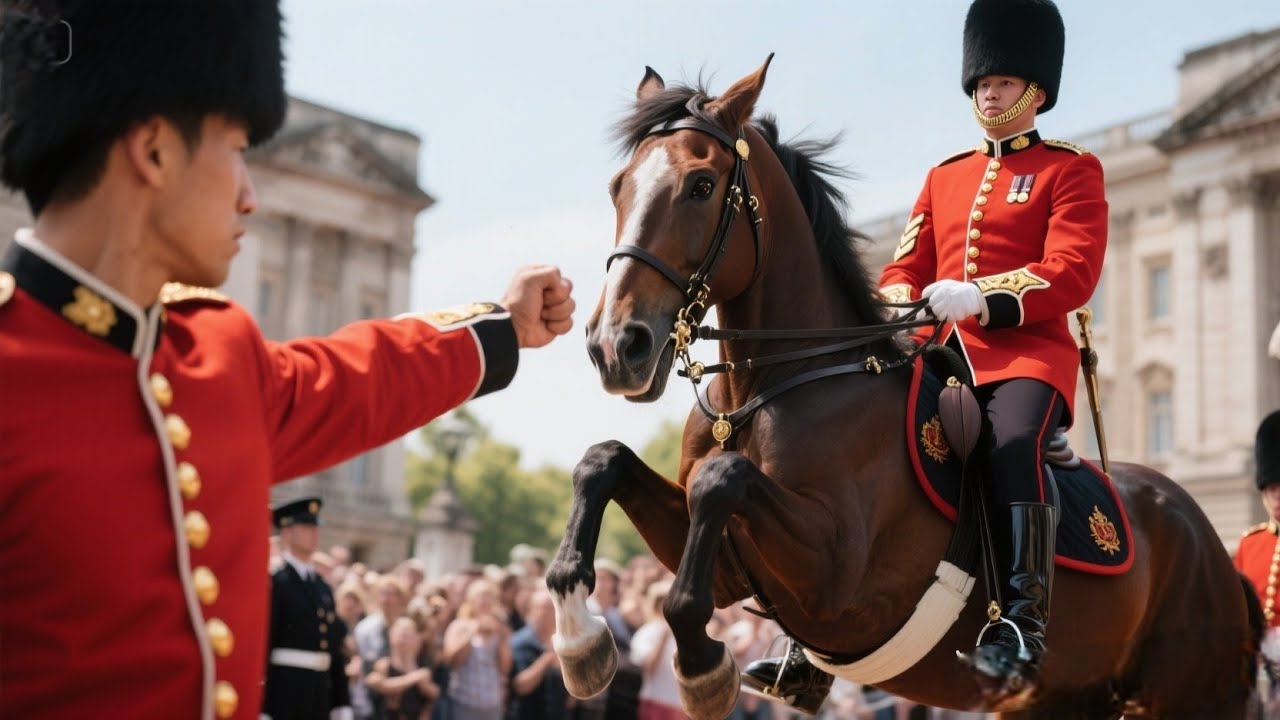 Karate champ hit royal guard’s horse—what happened next was a lesson he’ll never forget. |