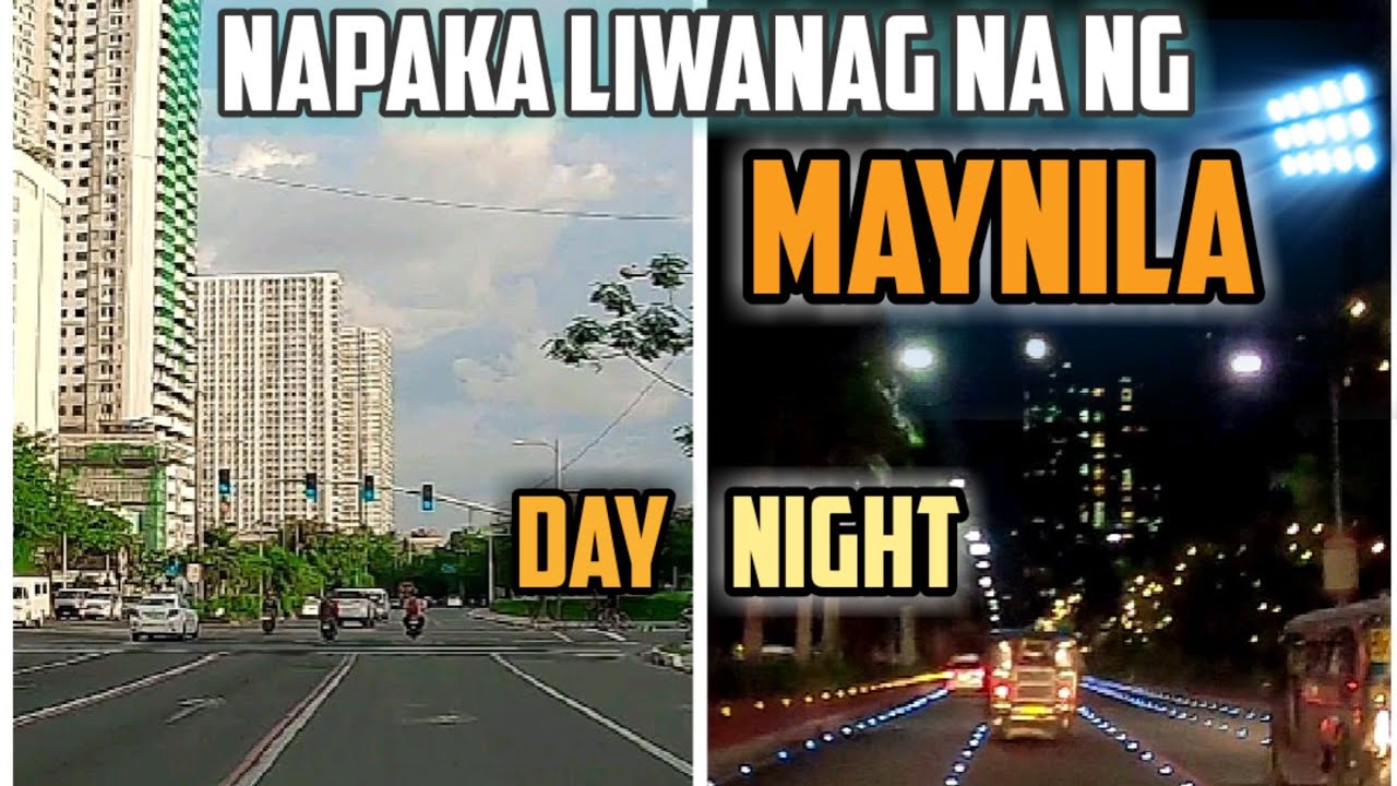 Ganito kaliwanag ang Maynila sa Gabi | Manila Update
