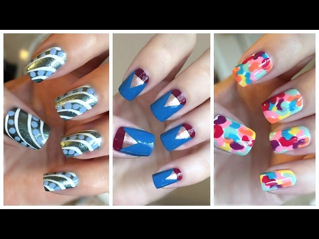 PolyGel Glitter Inlay Using Amazon DIY Kit - YouTube | Nail art tutorial,  Marble nail art, Nail art