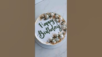 #cakedecorating #cake #handwriting