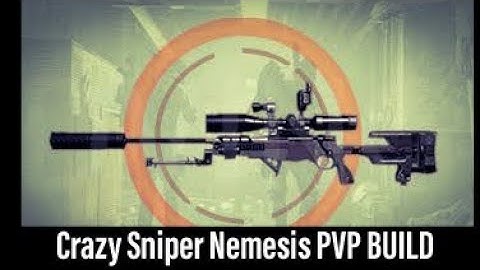 Crazy Sniper Nemesis PVP BUILD  Dark Zone | The Division 2