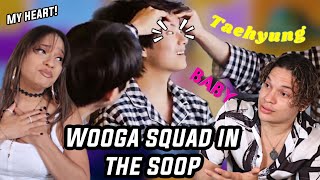 ADORABLE! Waleska & Efra react to BTS V & Wooga Squad in the Soop Best Moments