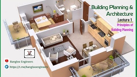 Principles of Building Planning | All topic Covered