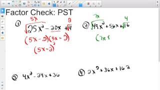 Factor Check PST