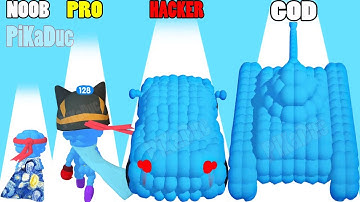 NOOB vs PRO VS HACKER vs GOD in Giant Master