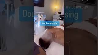 Double Facial Cleansing #shorts