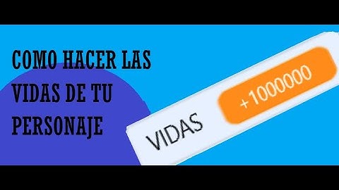 ¿Cómo hacer las vidas de tu personaje? en Scratch
