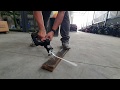 USING HACKSAW BLADE ON WORX WX550 CORDLESS RECIPROCATING PT