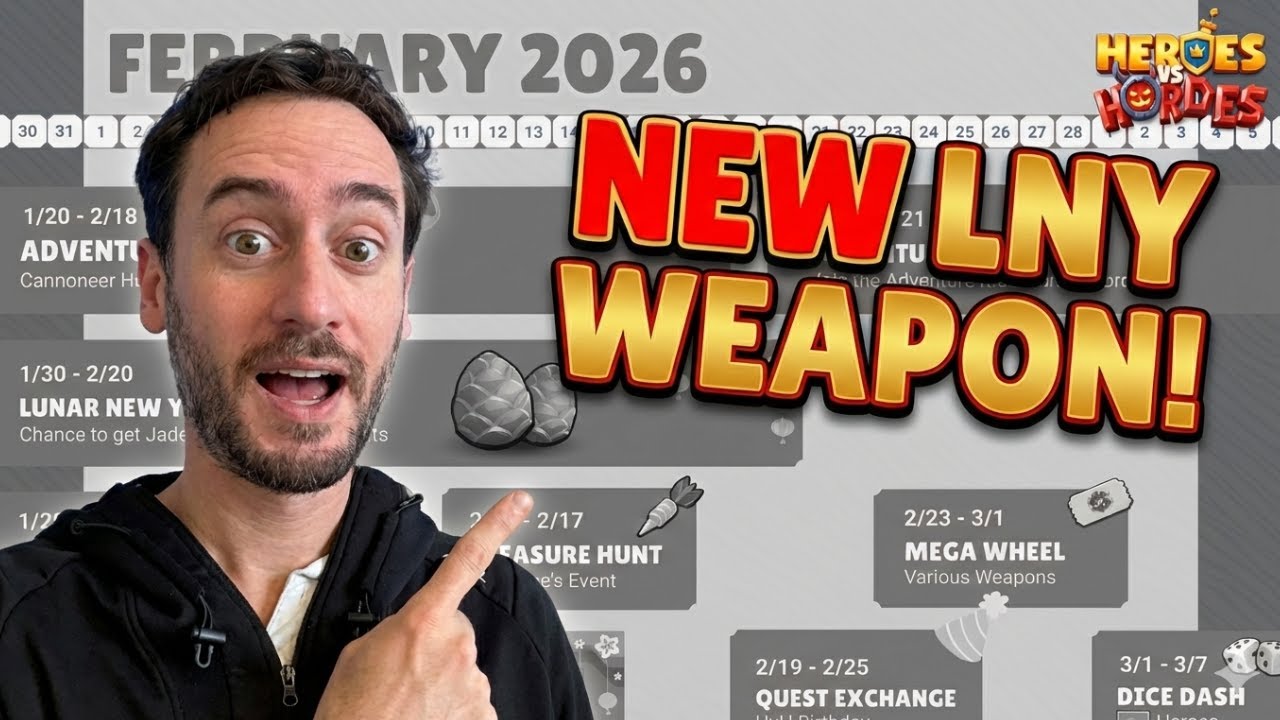 NEW Lunar Year Weapon! - Heroes vs Hordes