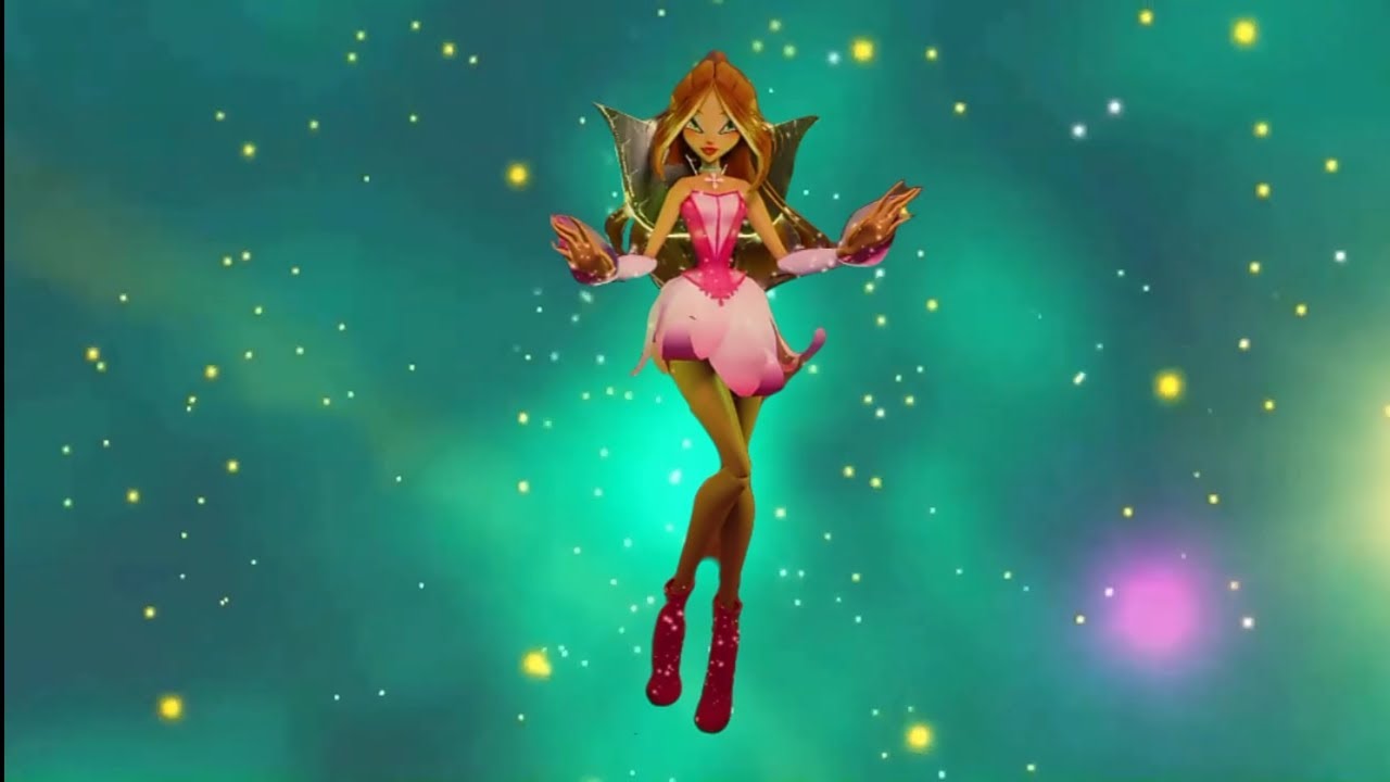 Flora Magic Winx (Base Form) Transformation [FANMADE] - YouTube