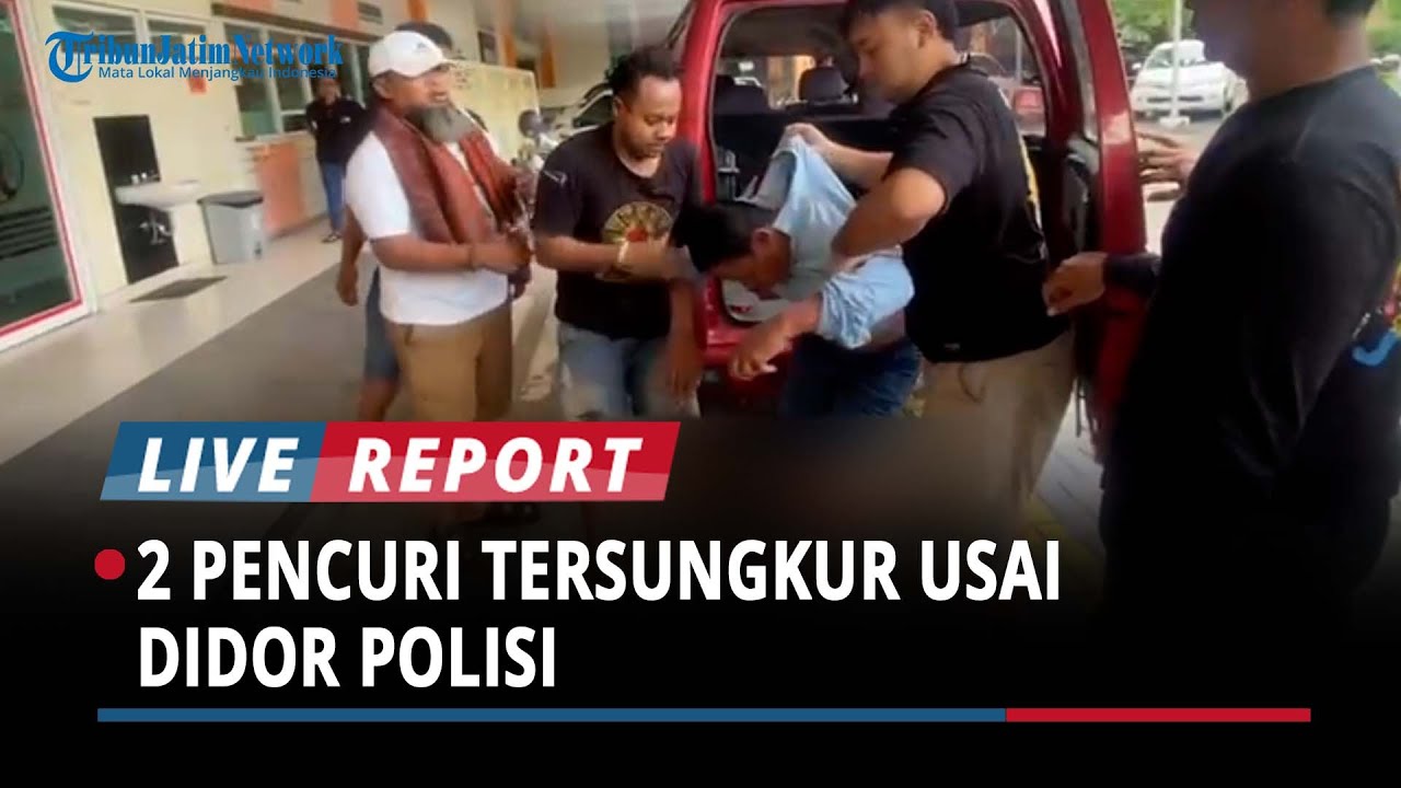 Akhir Nasib 2 Pencuri Modus Pecah Kaca di Ponorogo, Tersungkur usai Didor Polisi