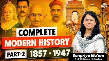 Complete Modern Indian History for UPSC Through Timeline - Part 2 | Spectrum Modern History Prelims 