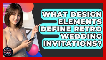 What Design Elements Define Retro Wedding Invitations? - Graphic Design Nerd
