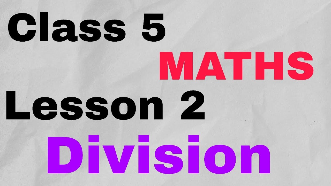 Class 5 Maths || part 2 Lesson 2 | Exercise 2.1 - YouTube