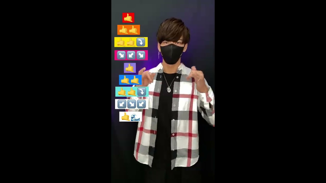  Nej Paro Speed Up TikTok Challenge Dance Tutorial TAKAHARU Emoji Shorts