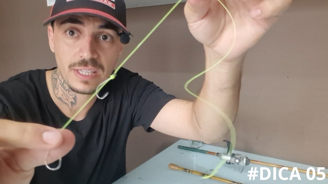 COMO FAZER O MELHOR CHICOTINHO, PARA PESCA TILAPIA NO CAPIM.