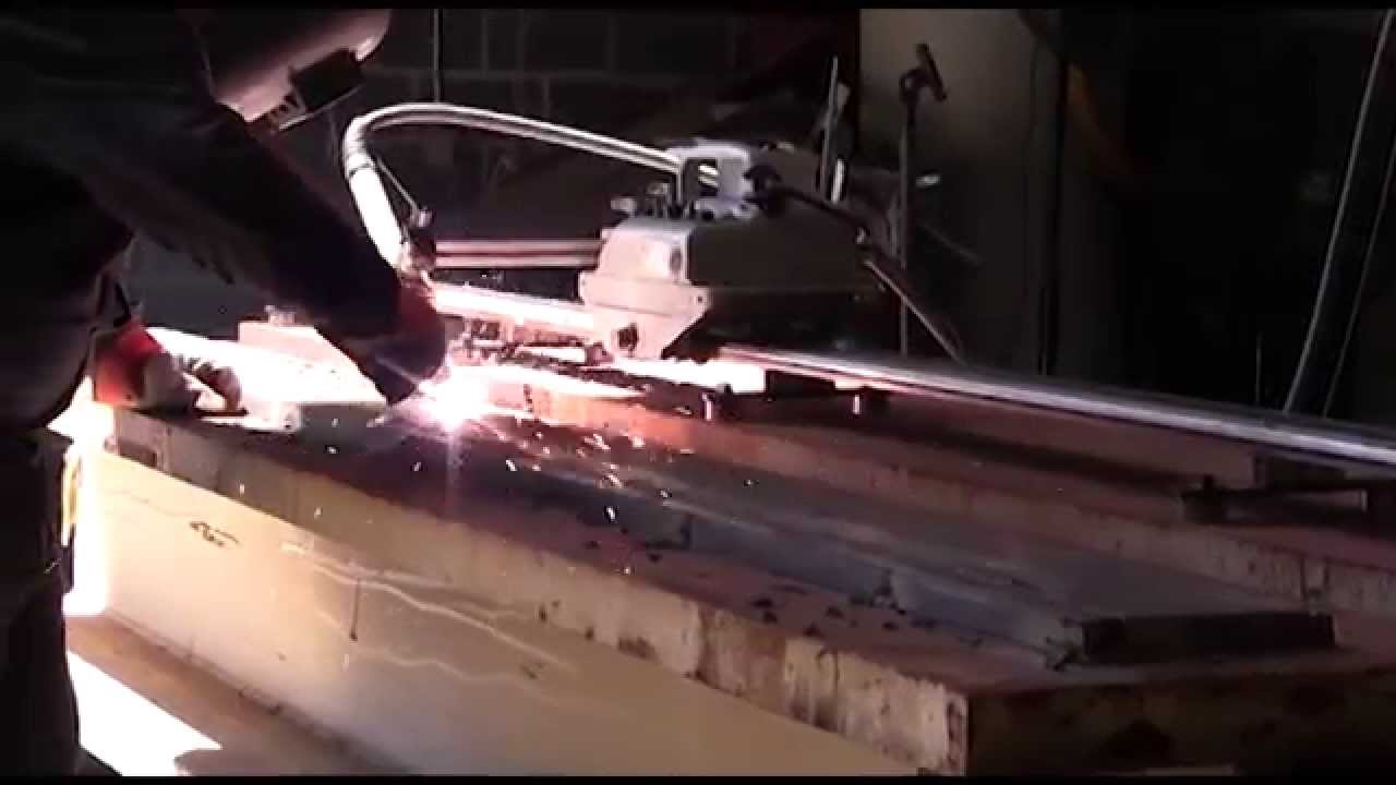Automated gouging technique using a Powermax85 Hypertherm YouTube