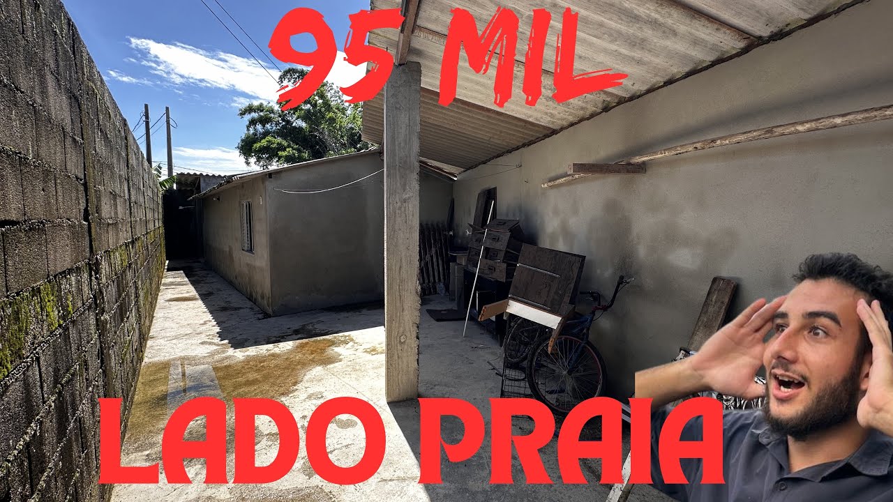 CASA POR 95 MIL NO LADO PRAIA DE ITANHAEM 