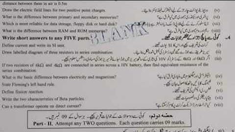 Today 10th  physics fsd board group 2 paper 2023