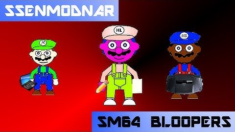 Super Mario 64 Bloopers: ssenmodnar (real 1st blooper, I think :/)