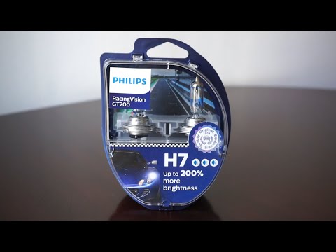 Philips RacingVision GT200 +200% 3500k Complete Review Road Test