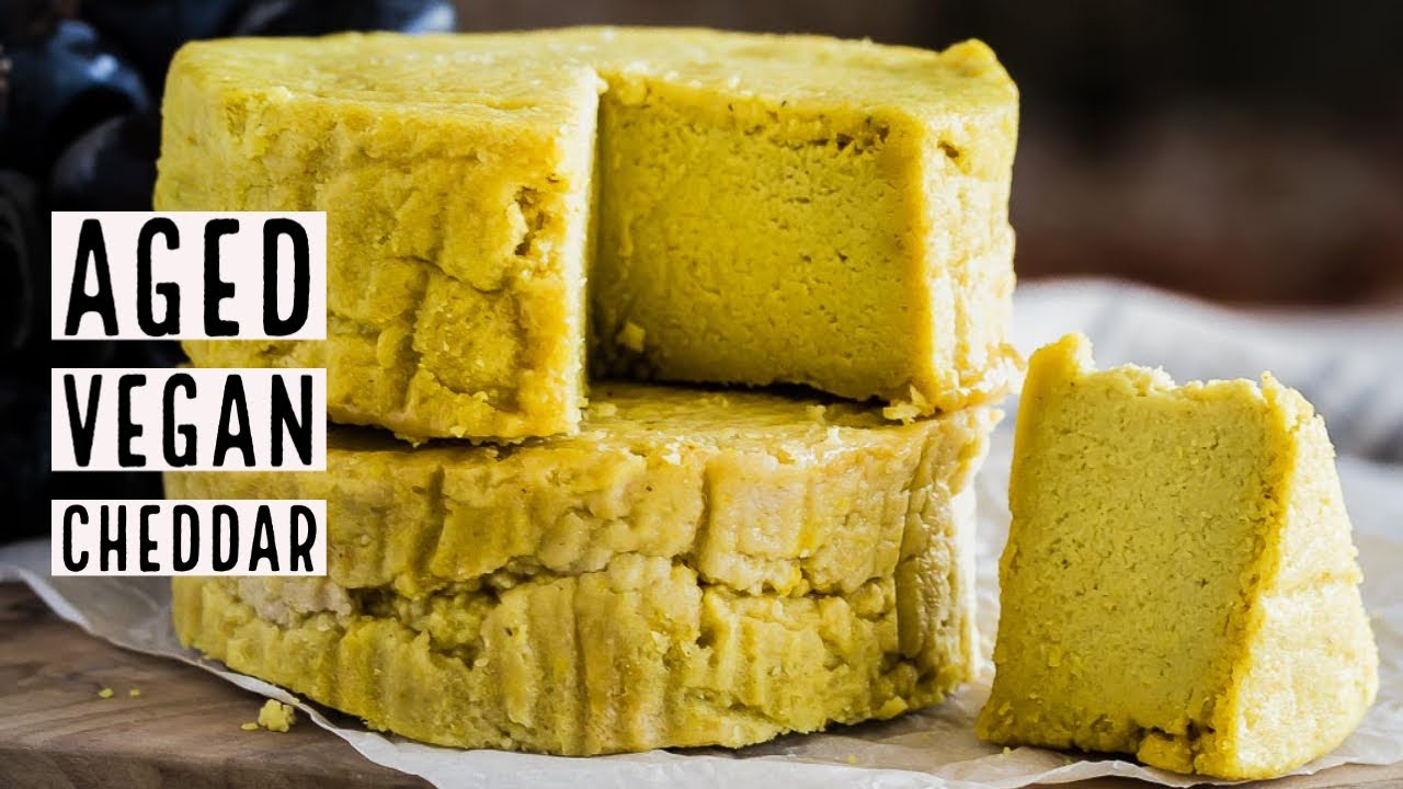 Aged Vegan Cheddar / Easy Raw Vegan Cheese Recipe YouTube