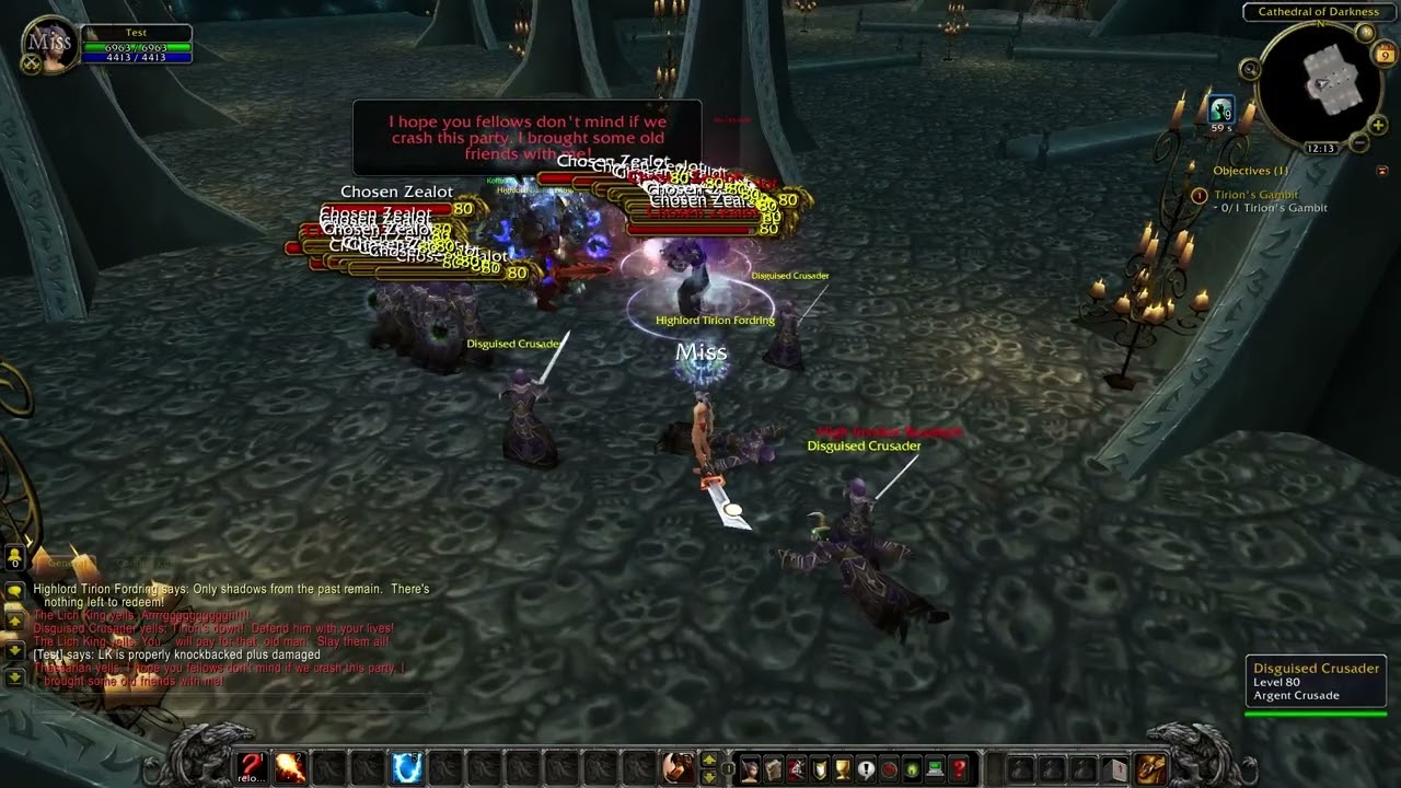 [Quest ♦ Blizzlike] Tirion’s Gambit ♦ World of Warcraft