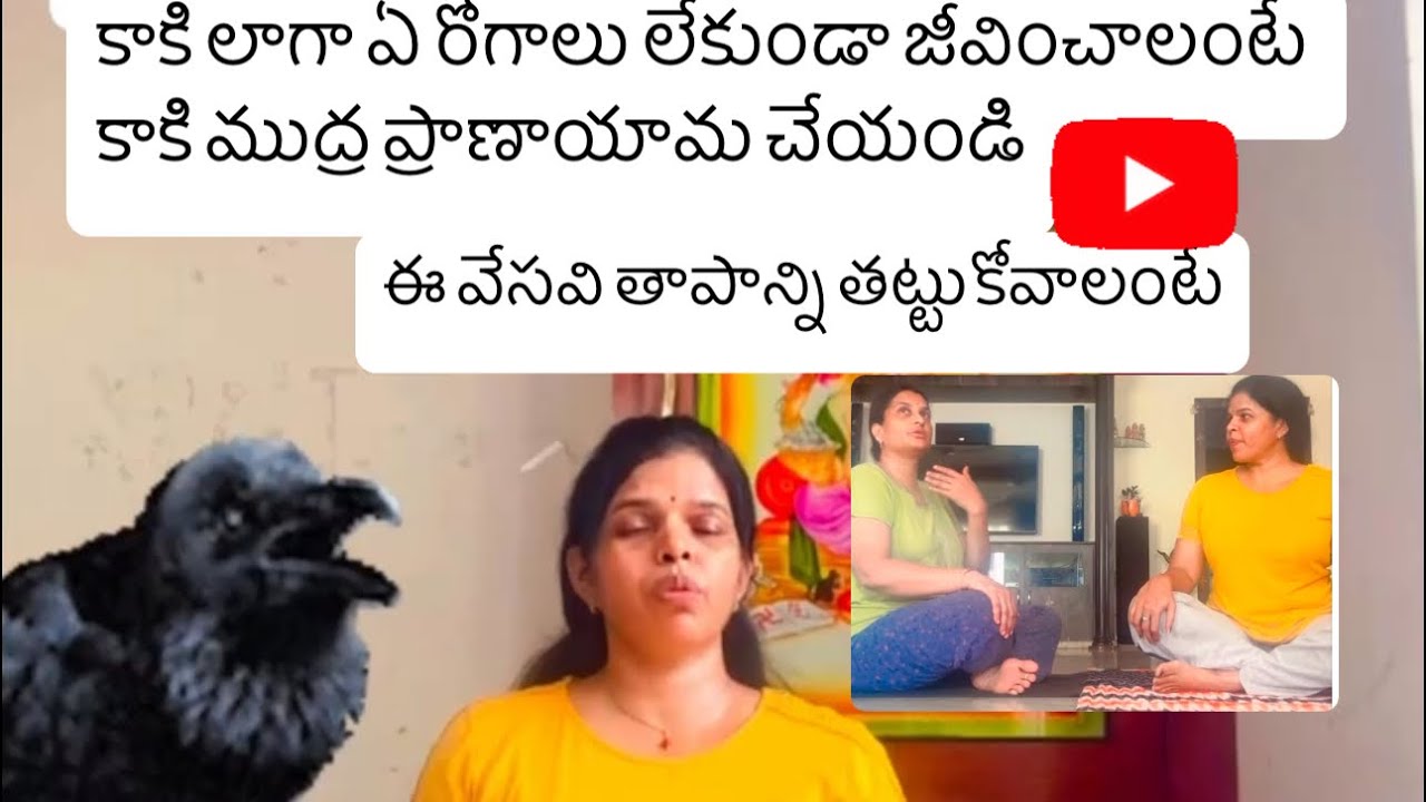 Kaki mudhra summer లో శరీరాన్ని వెంటనే చల్లబరుస్తుంది #yoga #yogamudras #youtube #summer #cooling