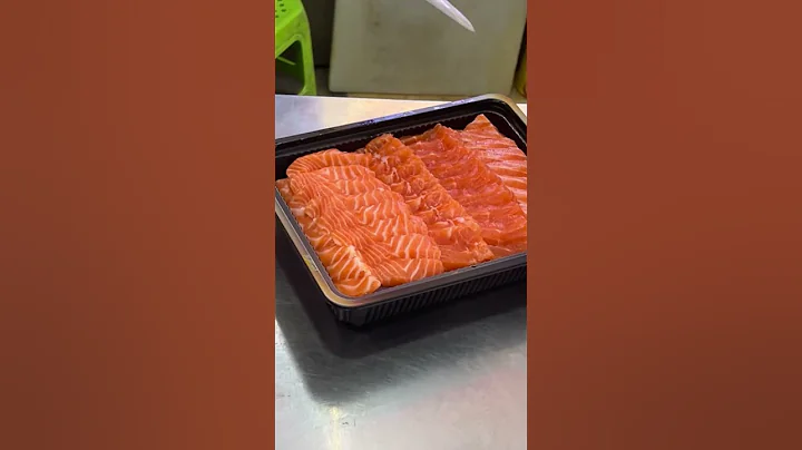 Salmon lover #food #love #shorts #viral #funny