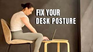 Fix Desk Posture (Stop Rounded Shoulders & Forward Head)