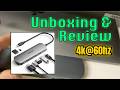 anker nano usb-c hub unboxing 4k@60Hz
