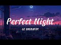 Le sserafim  perfect night lyrics