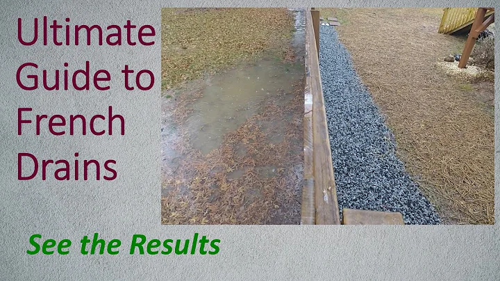 The Complete Guide to French Drains: Manage Water Drainage Like a Pro