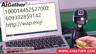 CMOS Barcode Scanner with AUTOSENSE (A-9533BTSR)