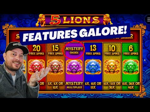 5 Lions - Features Galore!