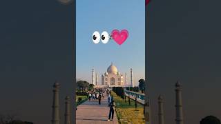 A place every traveler should visit 🤍🇮🇳 | Taj Mahal #shorts