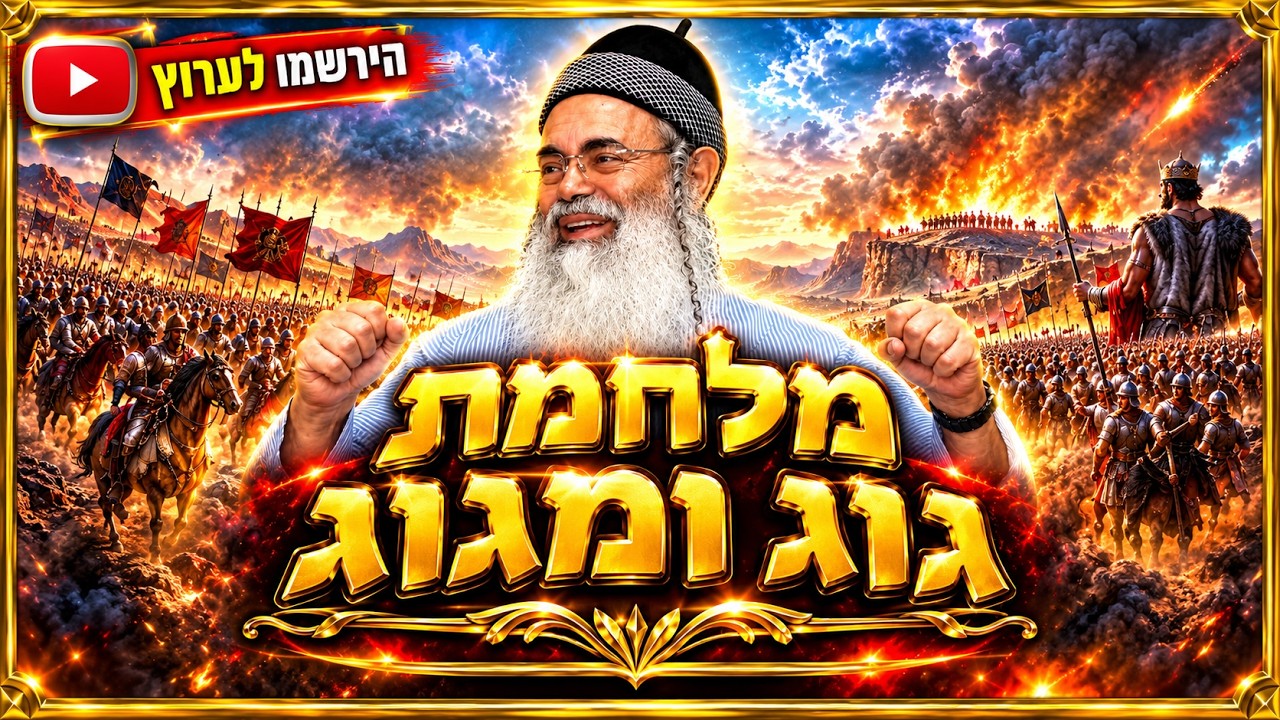 ☀️  שיעור בוקר • מלחמת גוג ומגוג | הרב אמנון יצחק | כג בתשרי תשפז • 04.10.2026