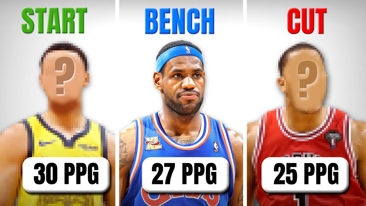 We Played NBA Start, Bench, Cut With Only Stats