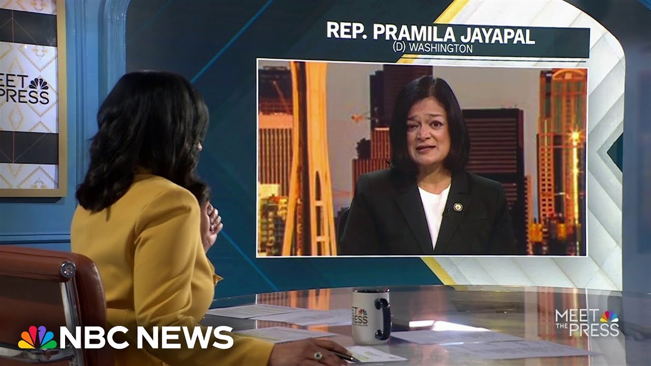 Pramila Jayapal says she will vote to expel Swalwell, Gonzales: ‘This is not a partisan issue’