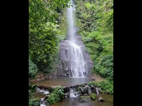 air terjun di taman safari