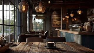 Cozy Coffee Shop Ambience Warm Café Interior | Soft Jazz Music