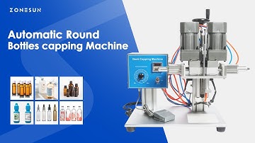ZONESUN Automatic Round bottles capping machine