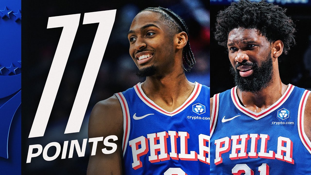 Tyrese Maxey & Joel Embiid GO OFF for 77 Points vs the Kings | January 29, 2026