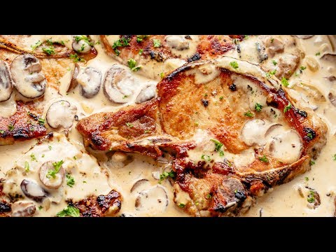 Video: How To Cook Pork In A Creamy Mushroom Sauce