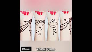 Stylish Bracelet Mehndi Designs 👌 Urdu || Hindi || Take All Videos screenshot 5