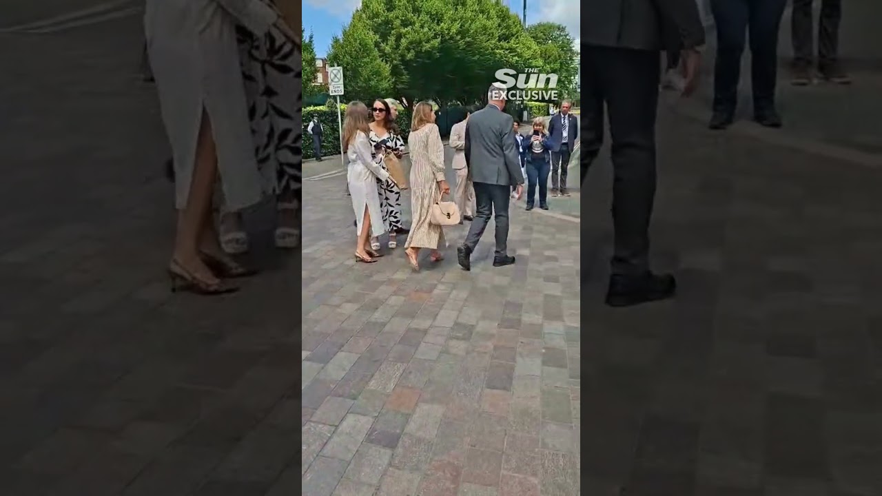 Kate Middleton's parents look classy as ever as they arrive at Wimbledon 😍