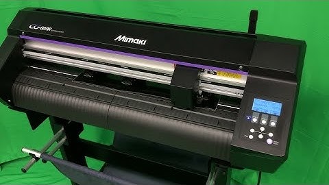 MIMAKI CUTTING PLOTTER CG -60AR TRAINING PART1
