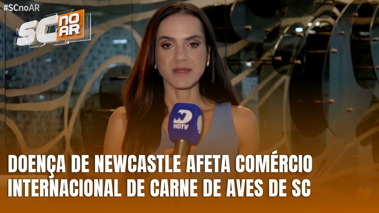 Doença de Newcastle provoca restrições à exportação de aves de SC