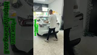 Tesla 3 - Rear Spoiler #tesla #teslamodel3 #spoiler #cartuning #tiktok #foryou #gituning #israel